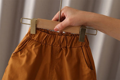 Contrasting Shorts Set