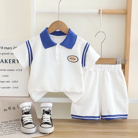 Polo Tshirt Shorts Set