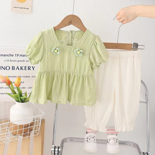 Ruffled Pants Sets