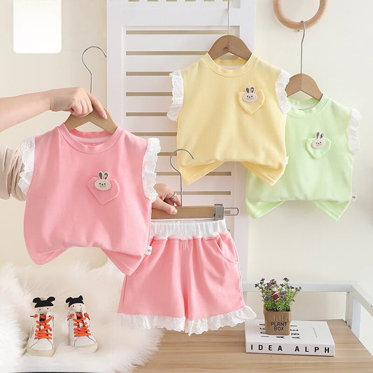 Bunny Shorts Set