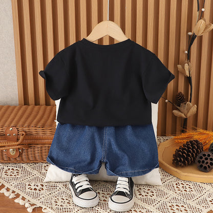 3D Rocket Denim Set