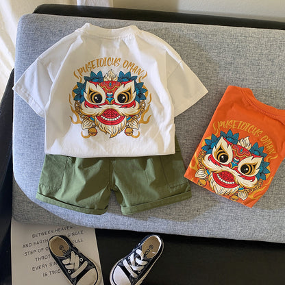 Lion Tshirt Set