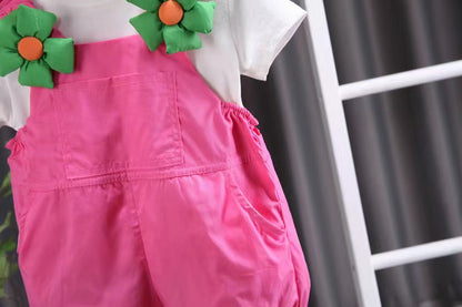 Floral Dungaree