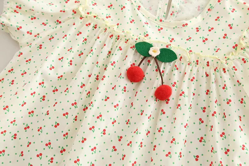 Cherry Pants Set