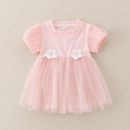 Floral Tulle Dress