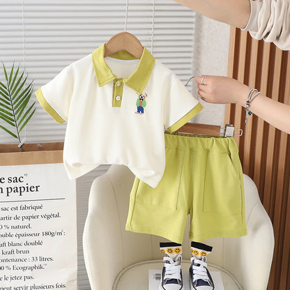 Bear Shorts Set