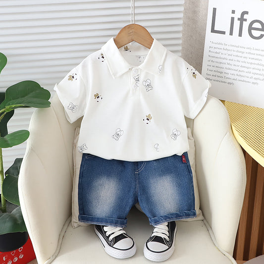 Little Bear Shorts Set