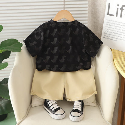 Dinosaur Shorts Set