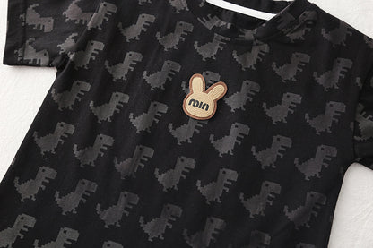 Dinosaur Shorts Set