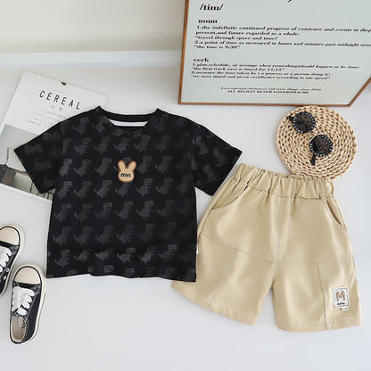 Dinosaur Shorts Set
