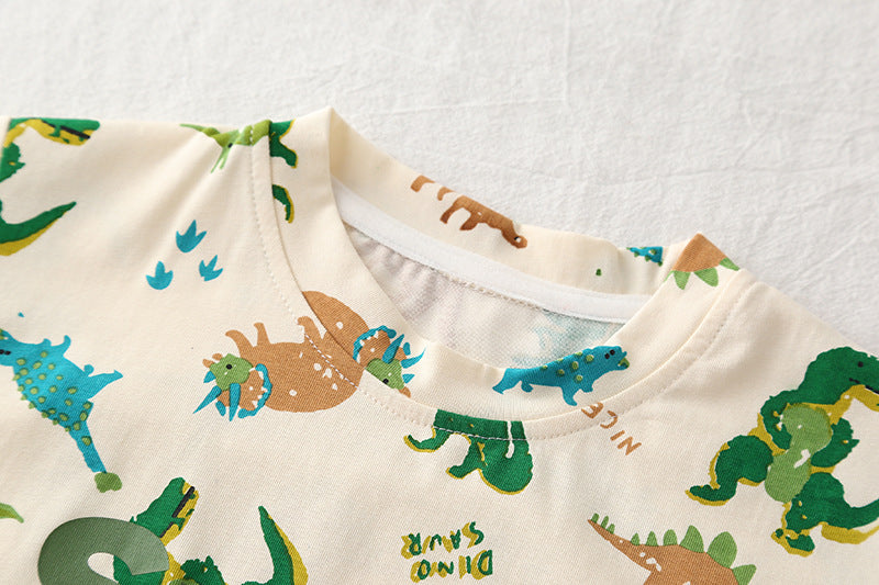 Dinosaur Shorts Set