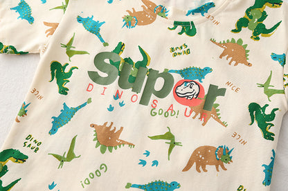 Dinosaur Shorts Set