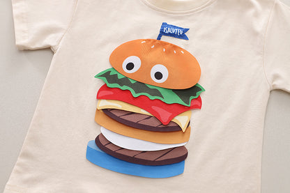 Hamburger Short Set