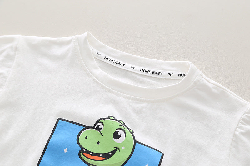 Dinosaur Shorts Set