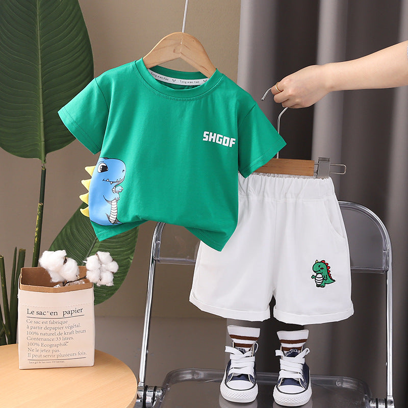 Dinosaur Shorts Set