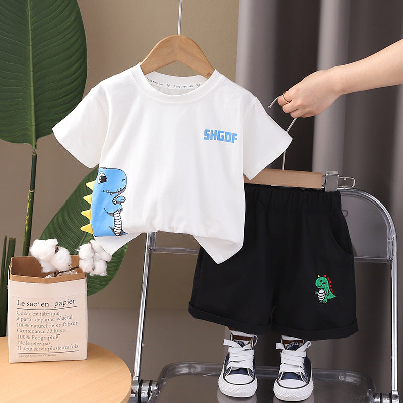 Dinosaur Shorts Set
