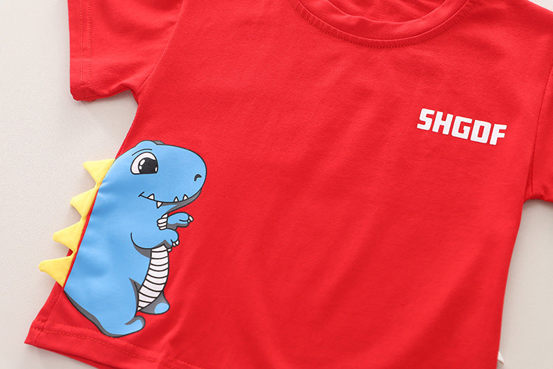 Dinosaur Shorts Set