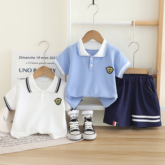 Polo Tshirt Shorts Set