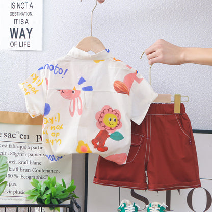 Abstract T-shirt Set