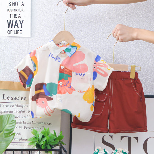 Abstract T-shirt Set