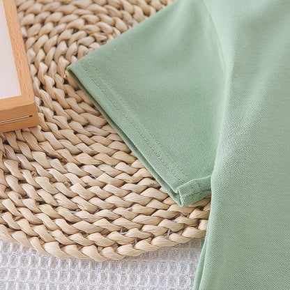 Polo T-shirt Matching Shorts Set