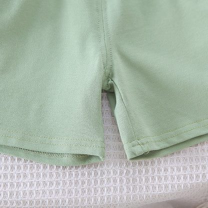 Polo T-shirt Matching Shorts Set