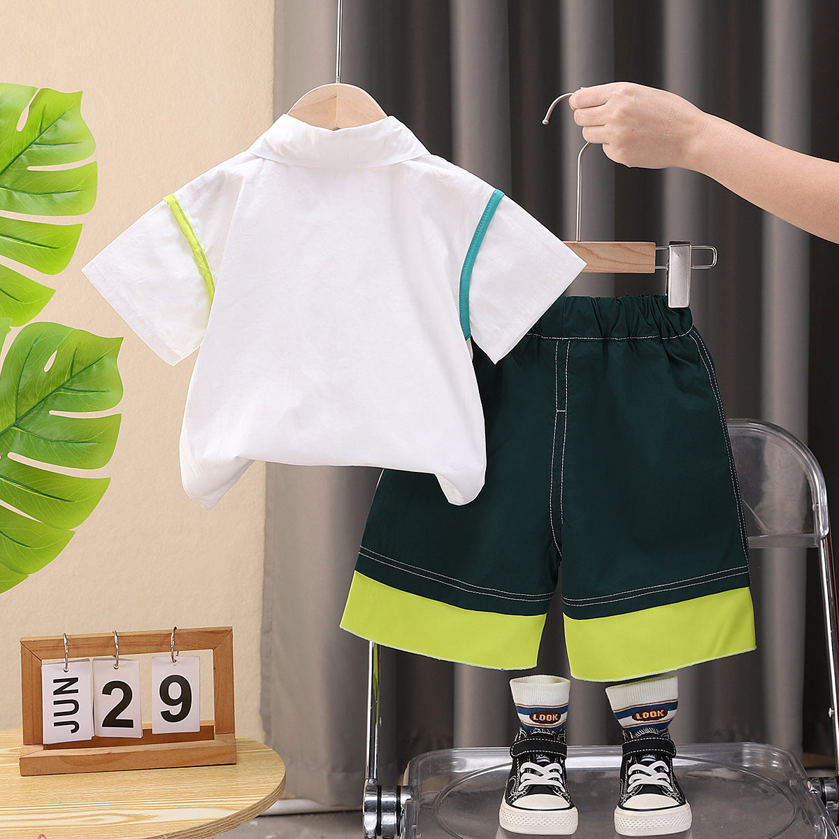 Shirt Shorts Set