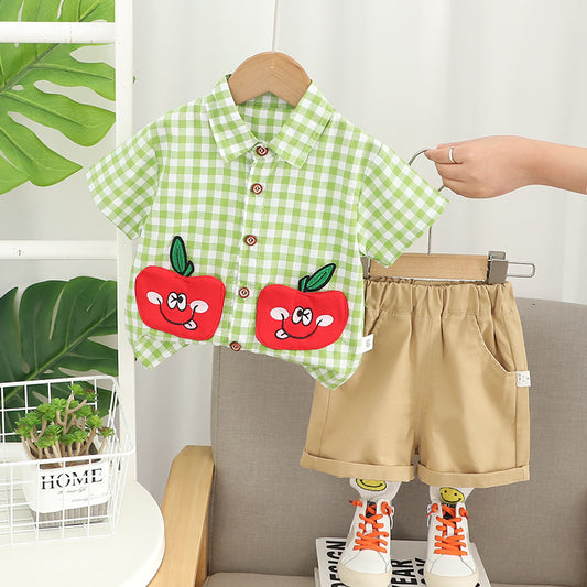 Apple Shorts Set