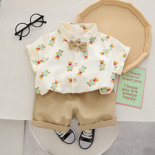 Teddy Bear Shorts Set