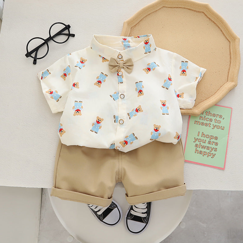 Teddy Bear Shorts Set