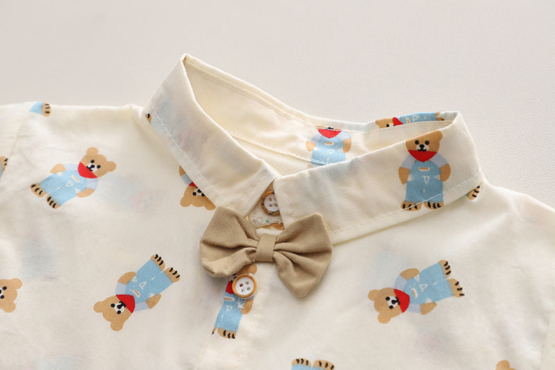 Teddy Bear Shorts Set