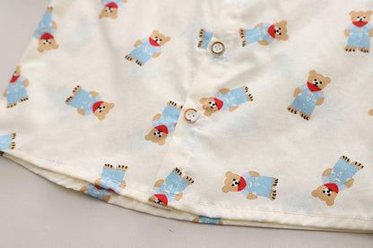Teddy Bear Shorts Set