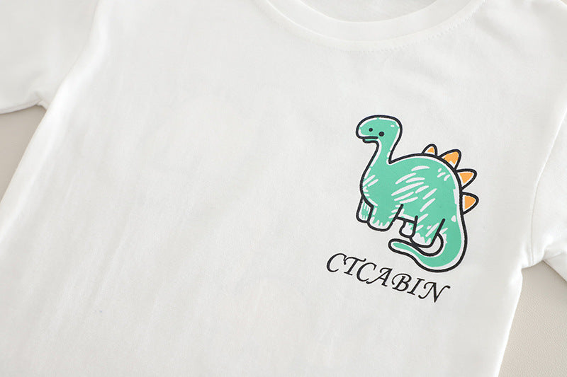Dinosaur Tshirt Denim Set