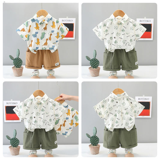 Shirt Shorts Set