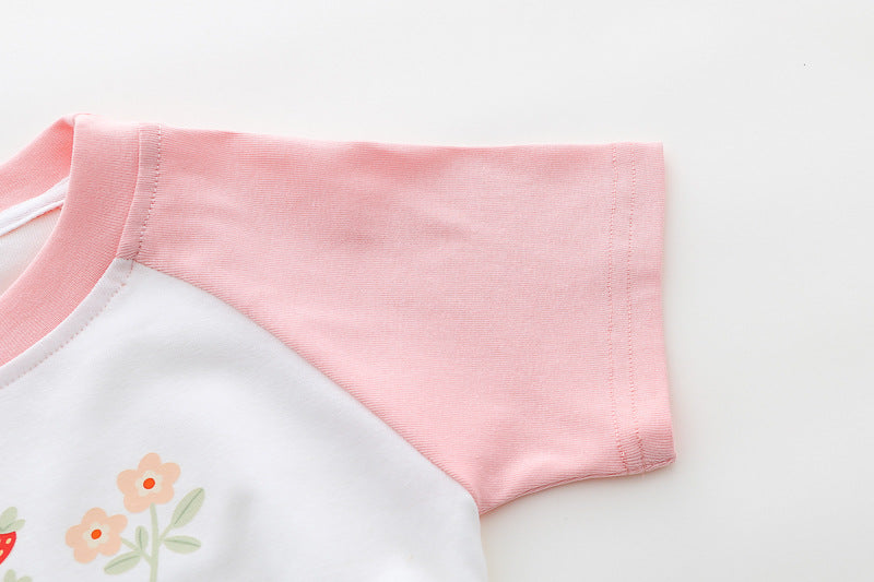 Strawberry Shorts Set
