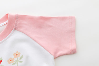 Strawberry Shorts Set