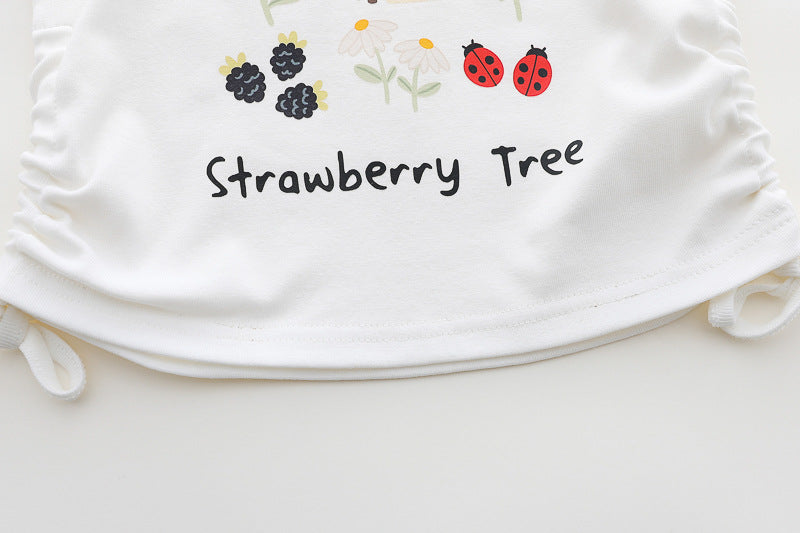 Strawberry Shorts Set