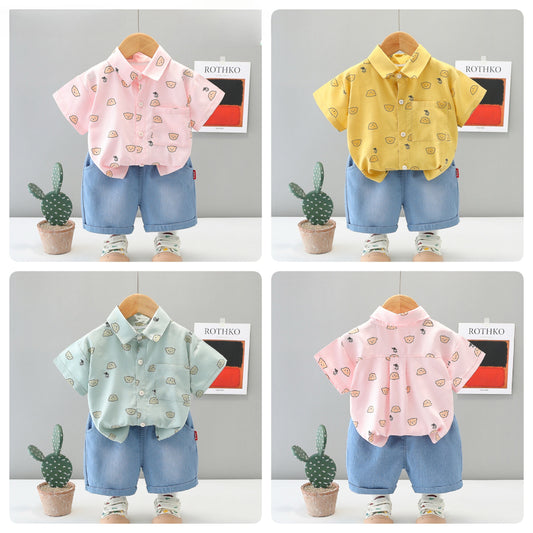 Shirt Shorts Set