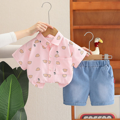 Shirt Shorts Set