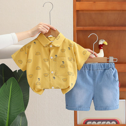 Shirt Shorts Set