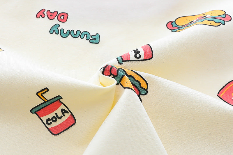 Hamburger Short Set