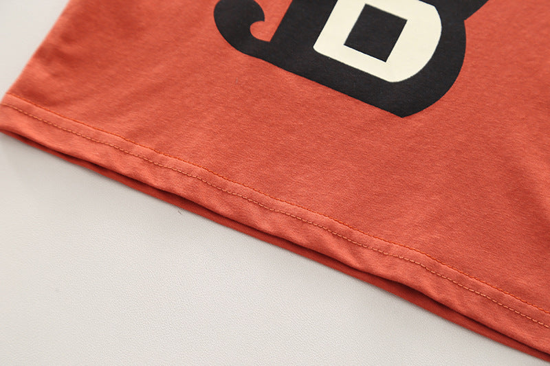 Tshirt Denim Shorts Set