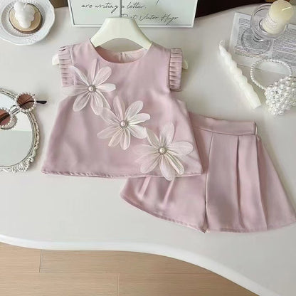 Floral Shorts Set