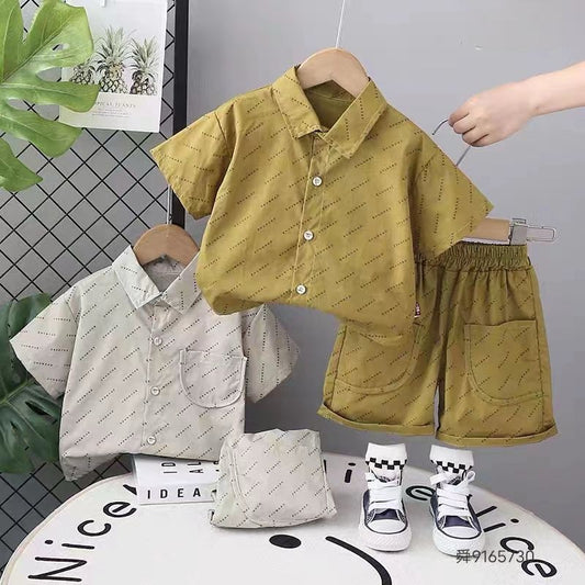 Shirt Matching Shorts Set