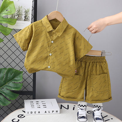 Shirt Matching Shorts Set