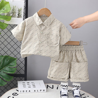 Shirt Matching Shorts Set