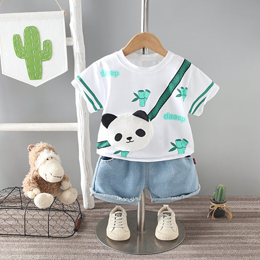 3D Animal Denim Set