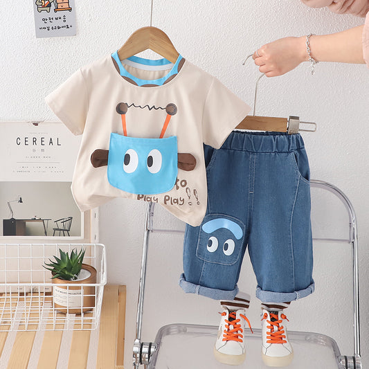Tshirt Denim Set