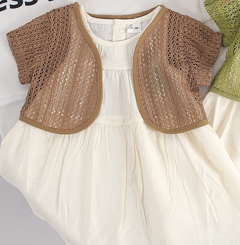 Crochet White Dress