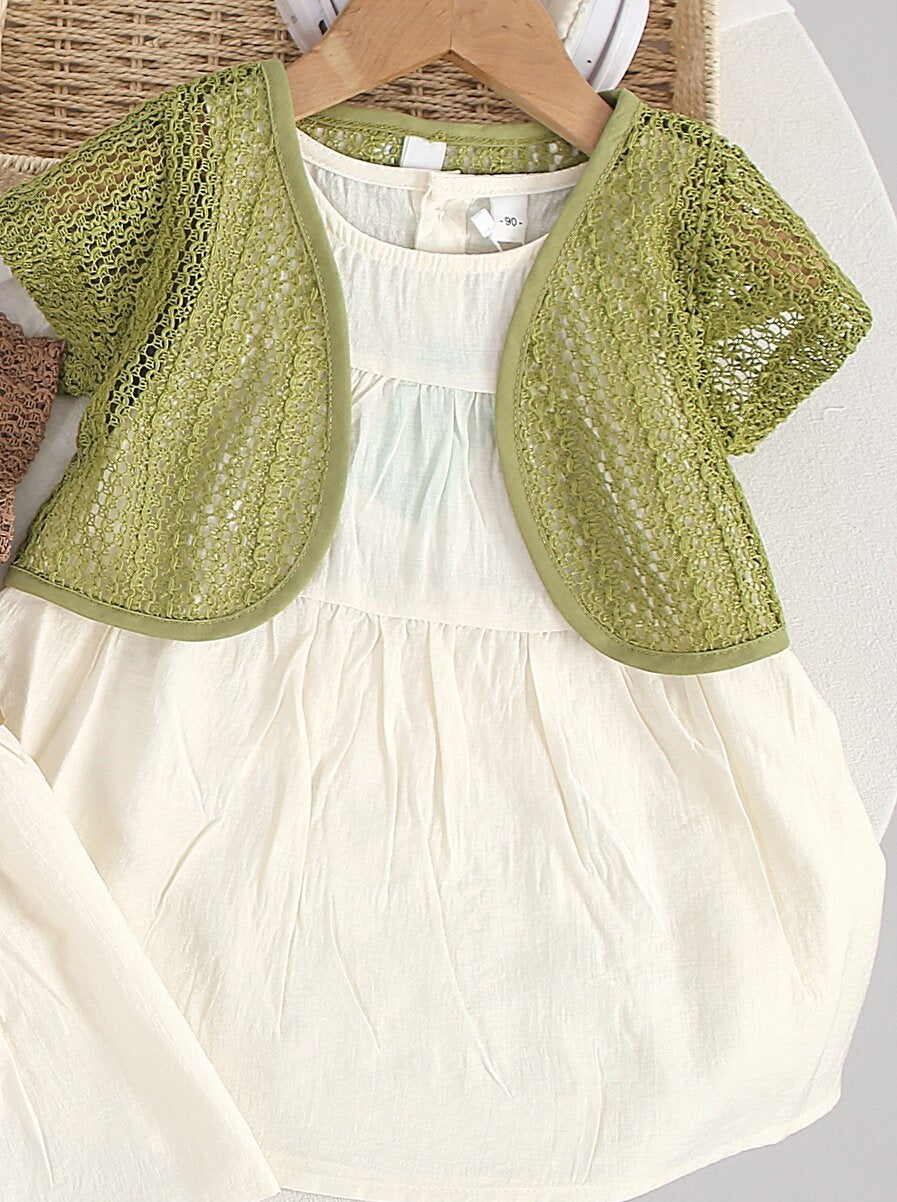 Crochet White Dress